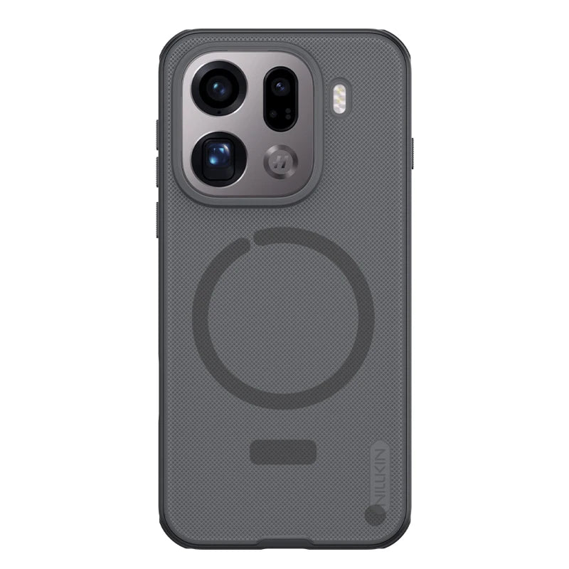 For OPPO Find X9 Pro 5G Nillkin Case Magnetic Super Frosted Pro Magsafe 360 Soft Frame Matte PC TPU Full Back Cover Protection
