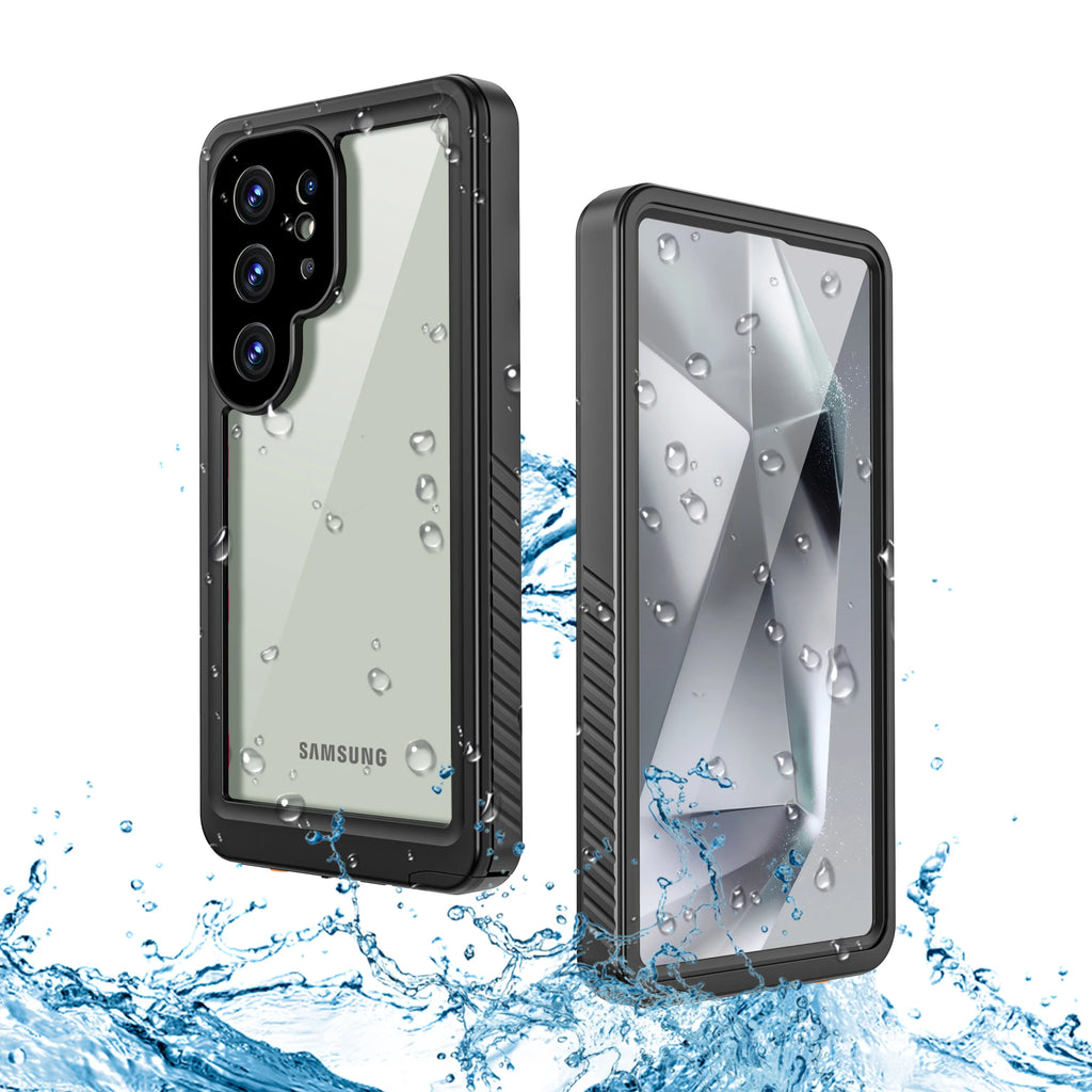 Shellbox - Waterproof phone case for (S25 Ultra/S24FE/S24/S23FE/S23) - Sturdy and durable, IP68, fully enclosed lens protection