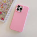 Luxury Matte Candy Color Silicone Soft Case For iPhone 17 Air 16E 16 15 14 13 Pro Max Plus Shockproof Back Cover Slim TPU Shell