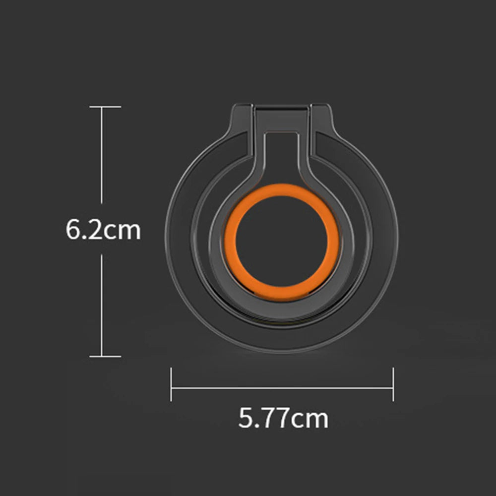 For Magsafe Magnetic Silicone Rubber 1Pcs Ultra Light And Ultra Thin Strong Suction Rotating 360° Wall Stickers Everywhere Foldi