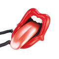 Landline Phones for Home, Red Mouth Telephone, Novelty Big Tongue Phone, Wired Funny Lip Phone Gift Real Corded Telephone Set
