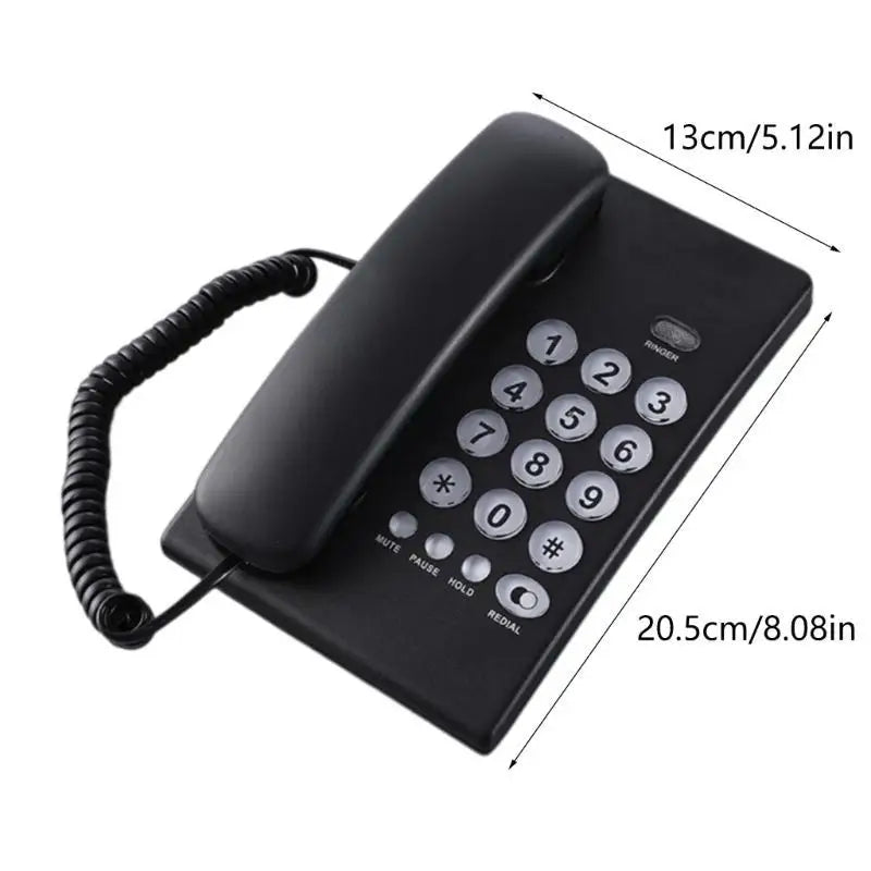 R53C Corded Phones Landline Home Phone Landline Phones Big Button Landline Telephone for Office Hotel Home Bathroom